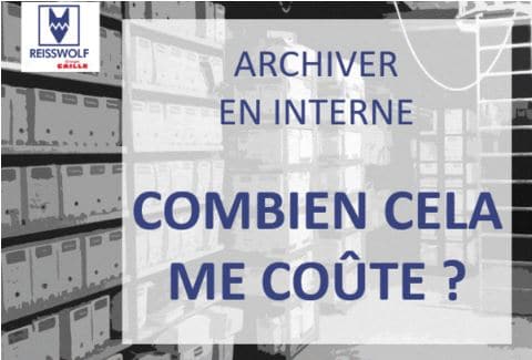 coût archivage interne
